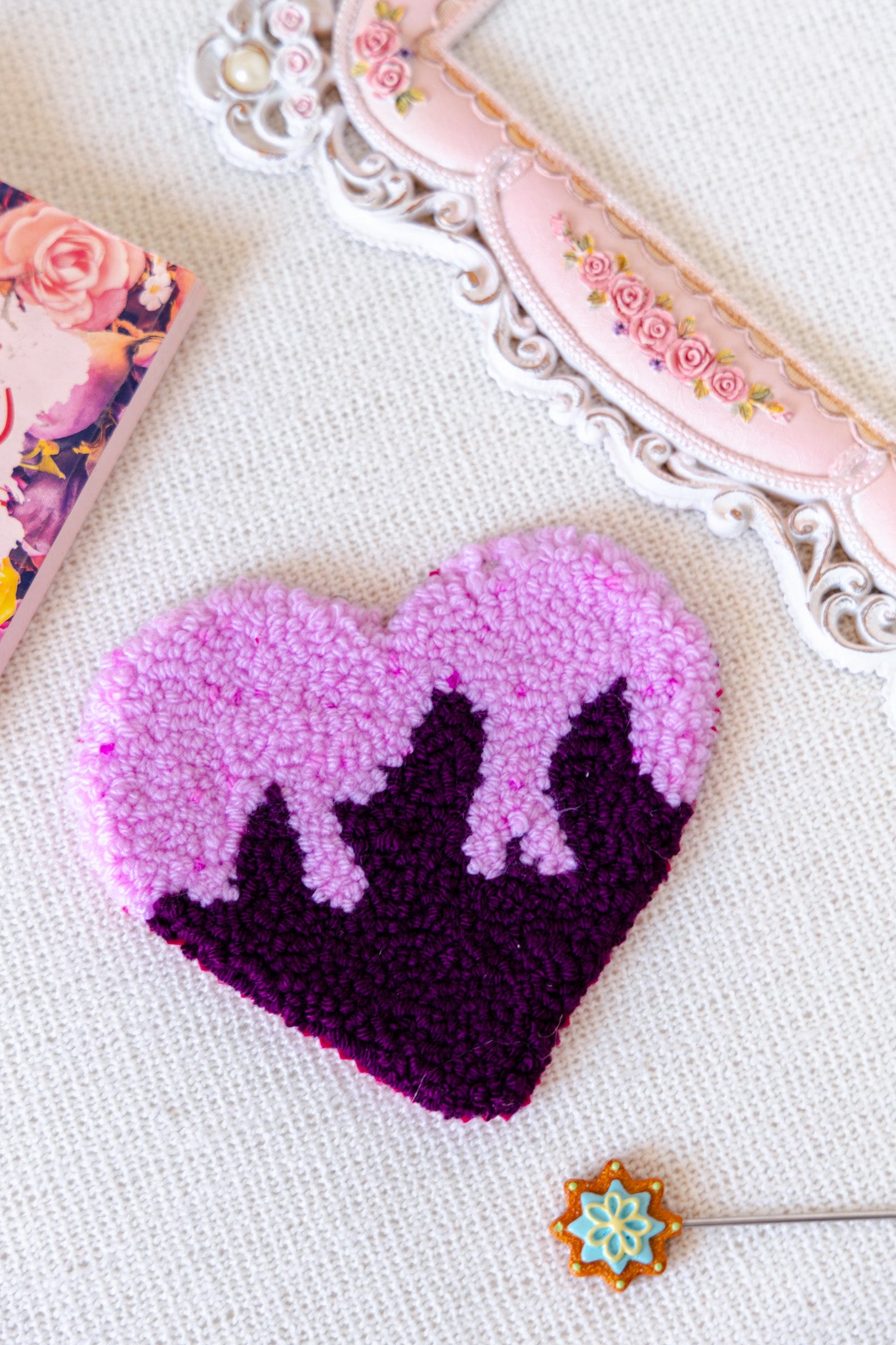 Purple Heart Coaster