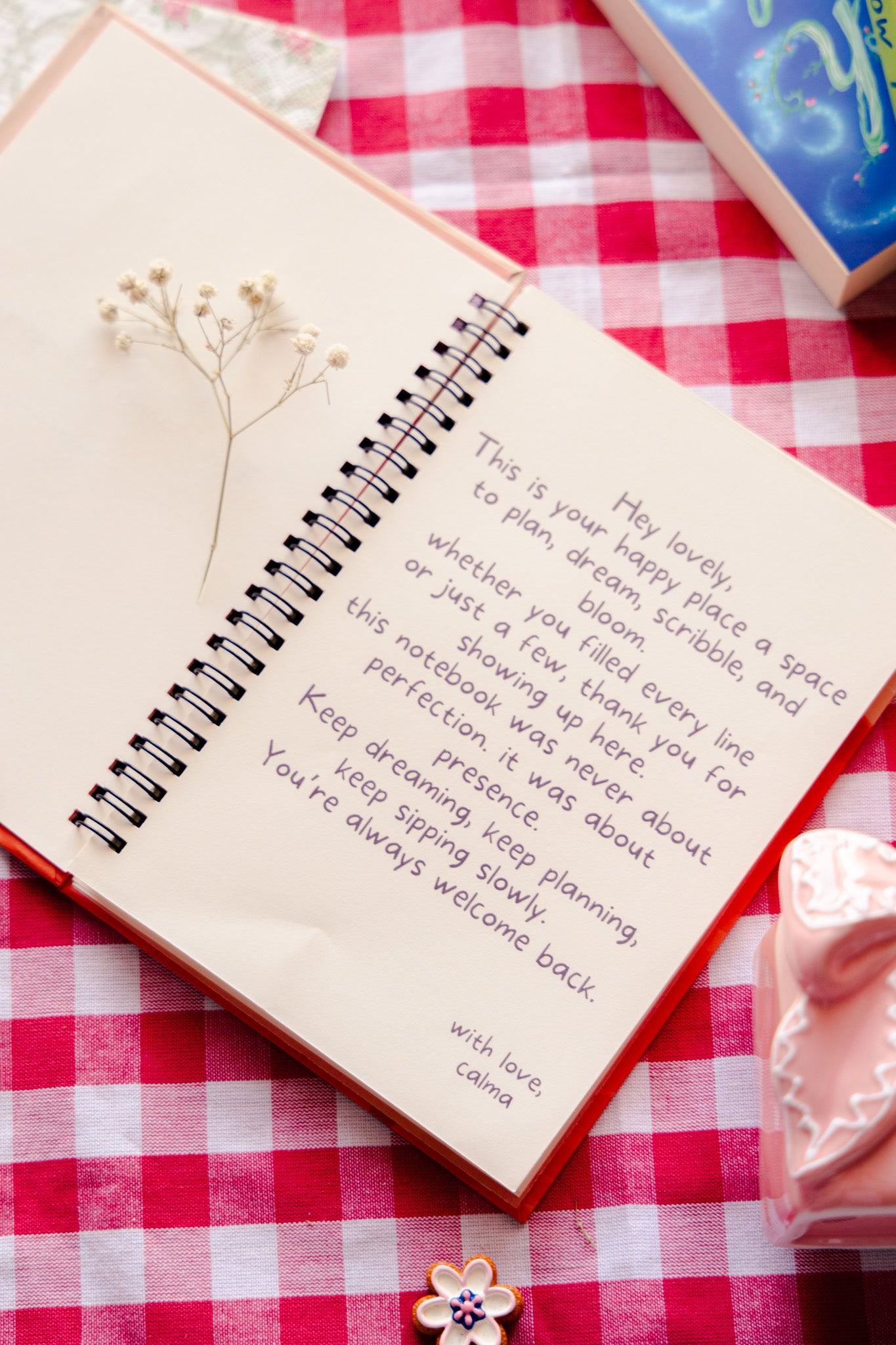 Happy Place Note book
