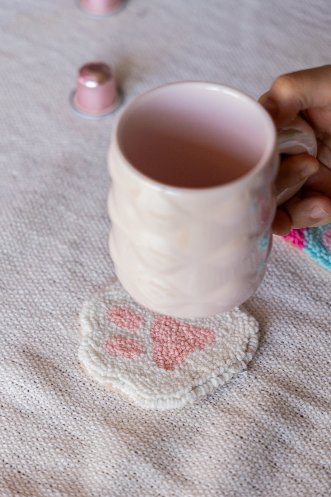 Pinky Coaster