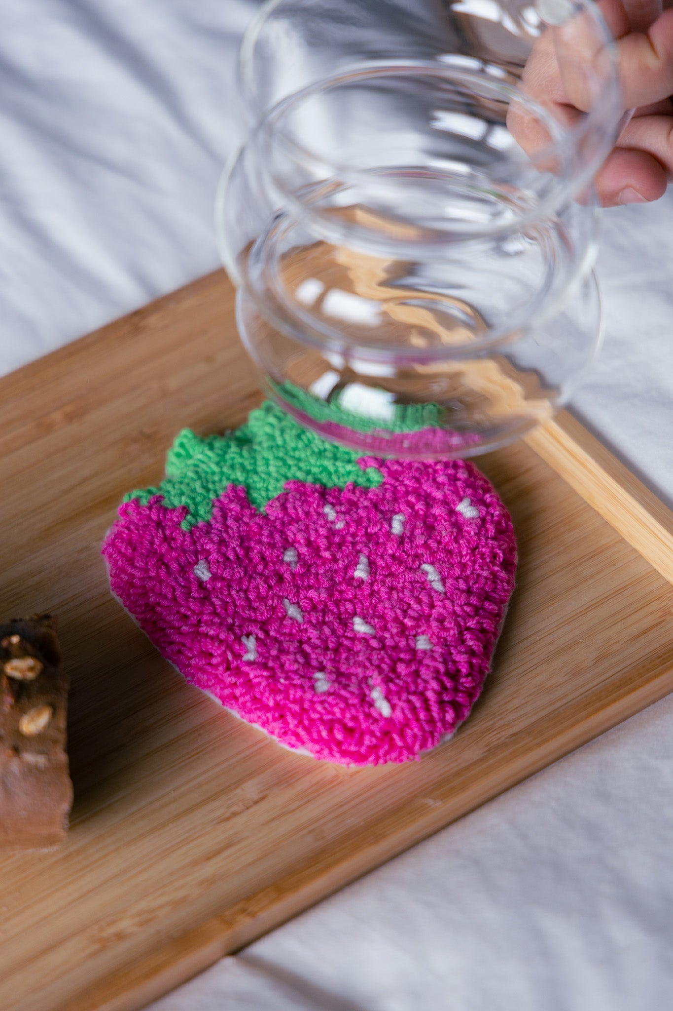 Strawberry Coaster