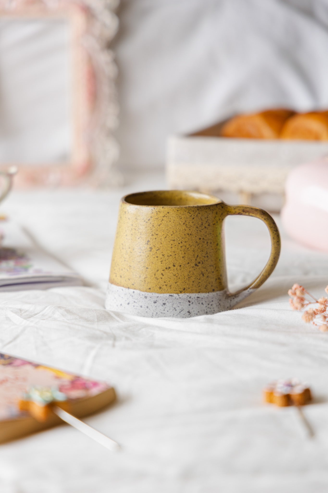 Yellow mug