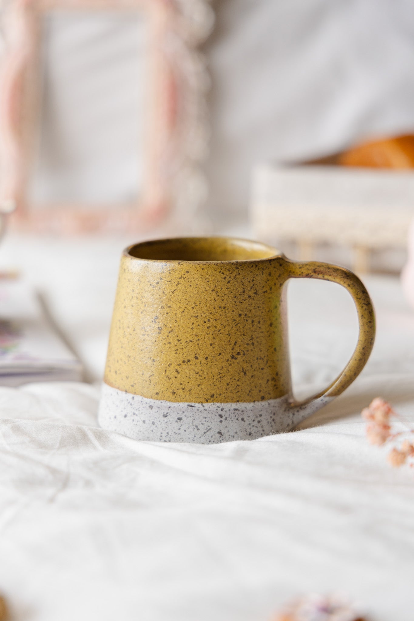 Yellow mug