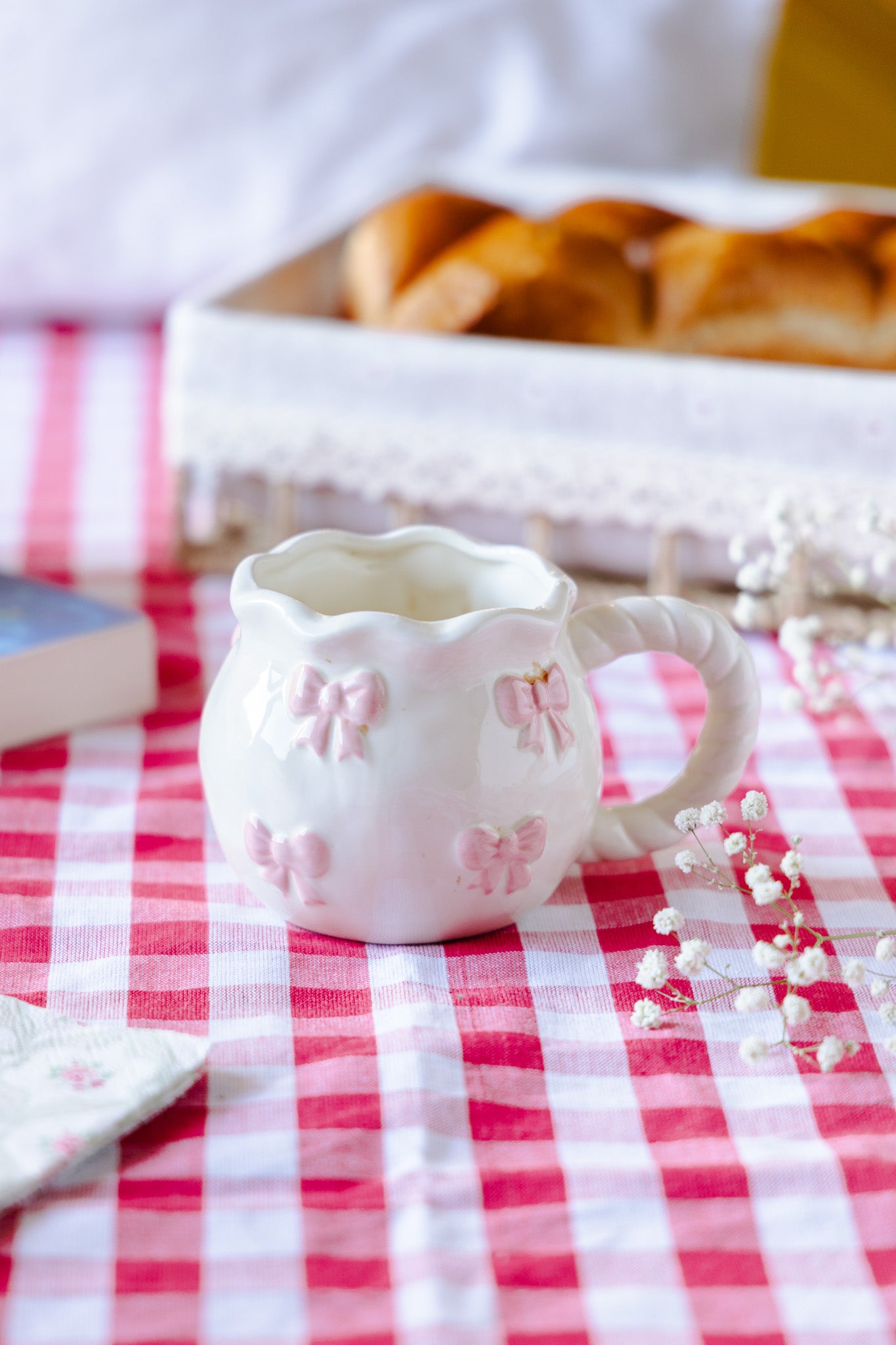 Pink Bow Mug