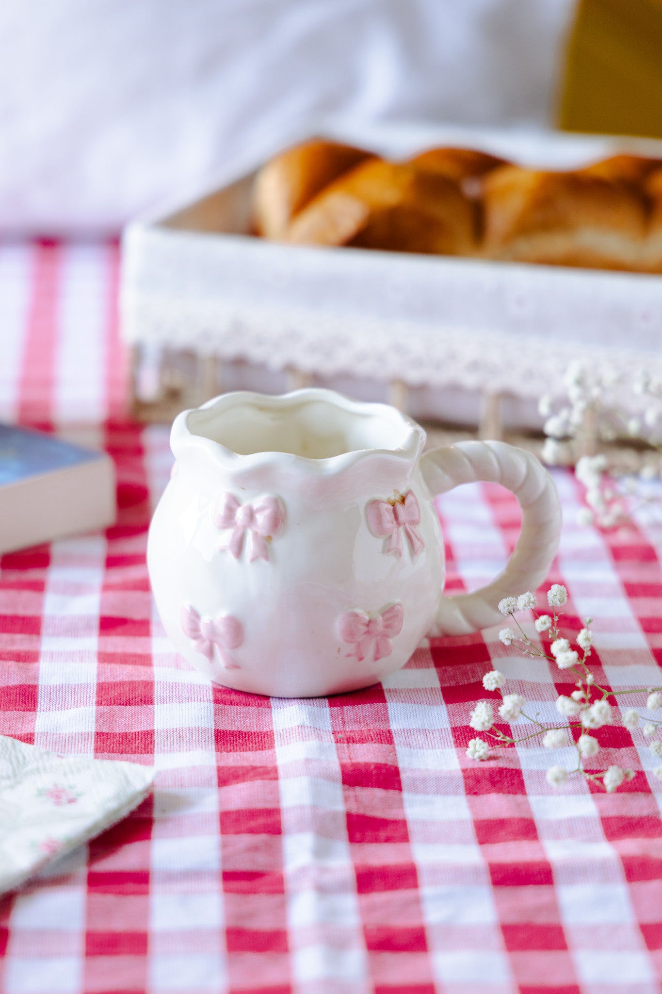 Pink Bow Mug