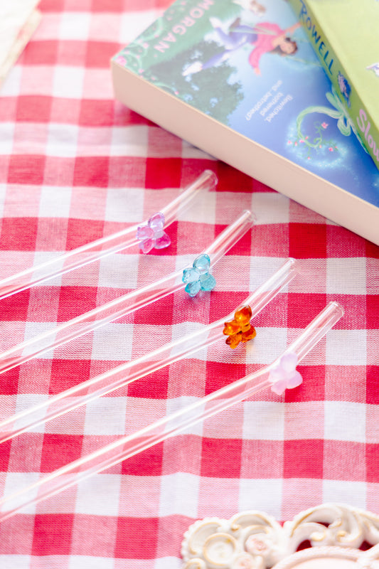 Bow Straws Set