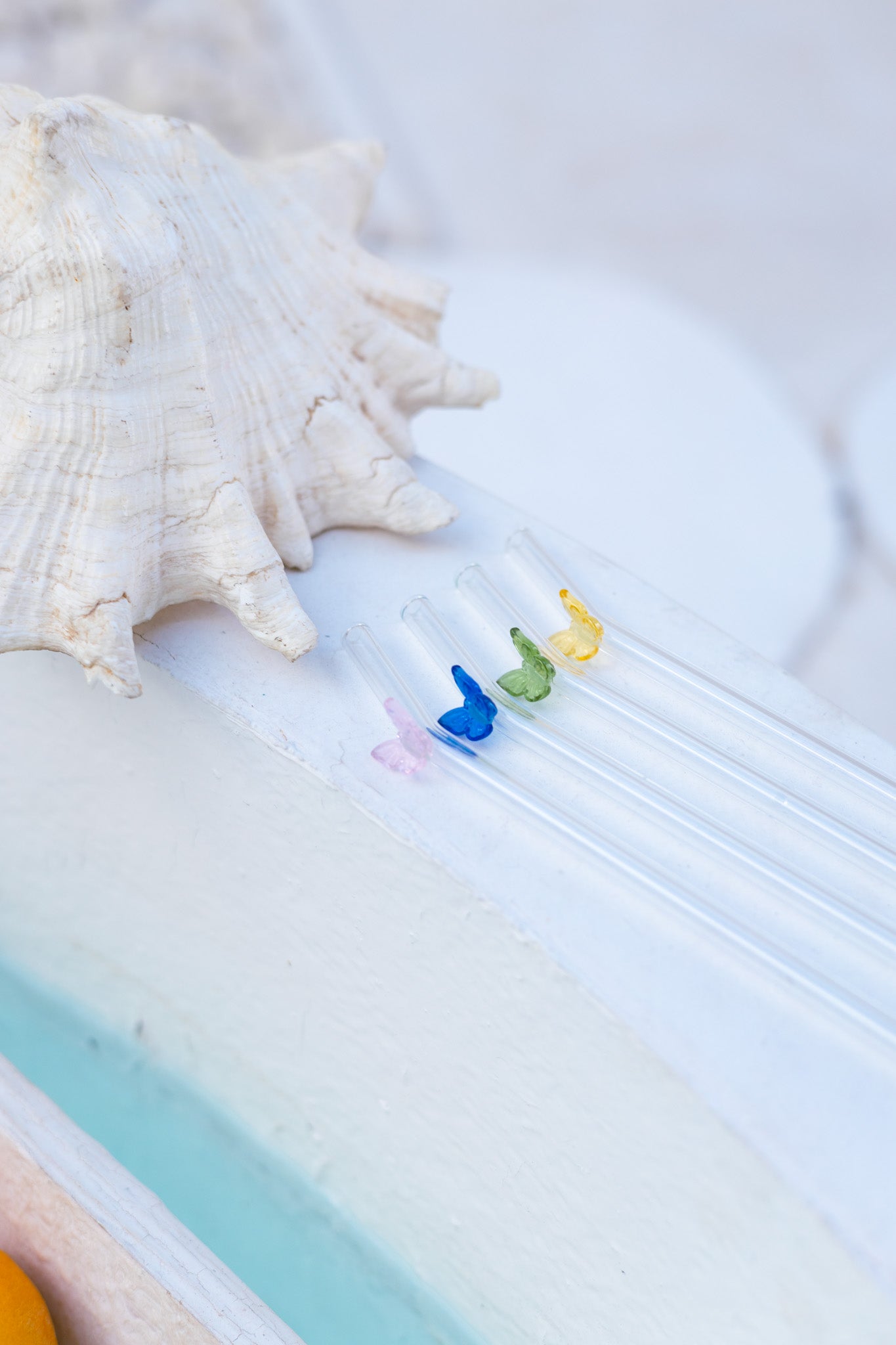 Butterfly straw Set