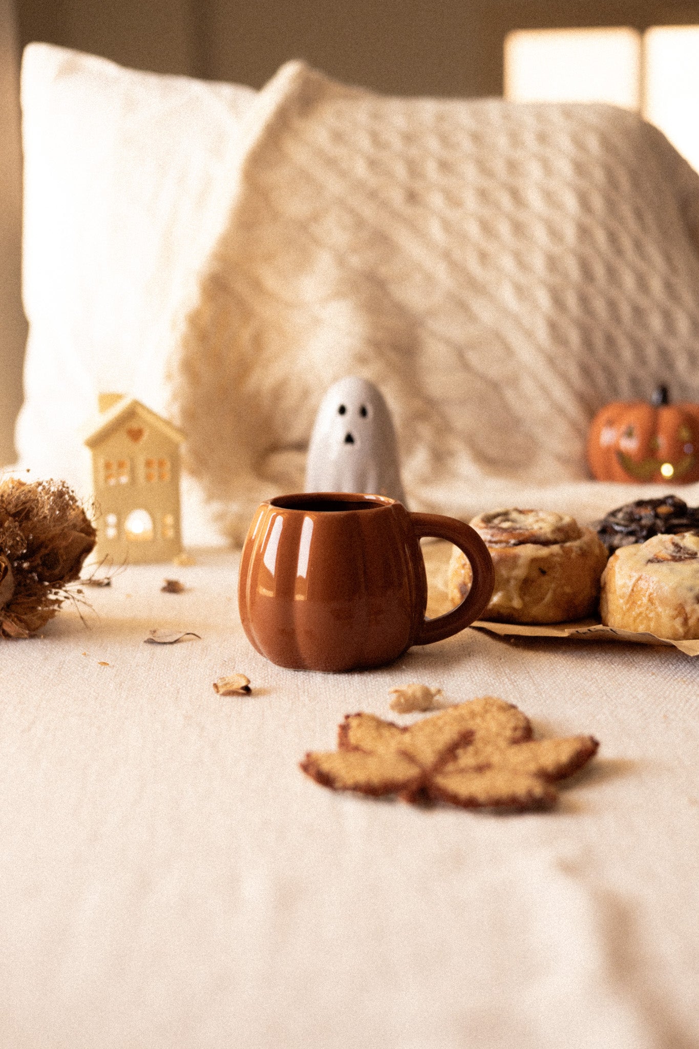 Brown Pumpkin Mug