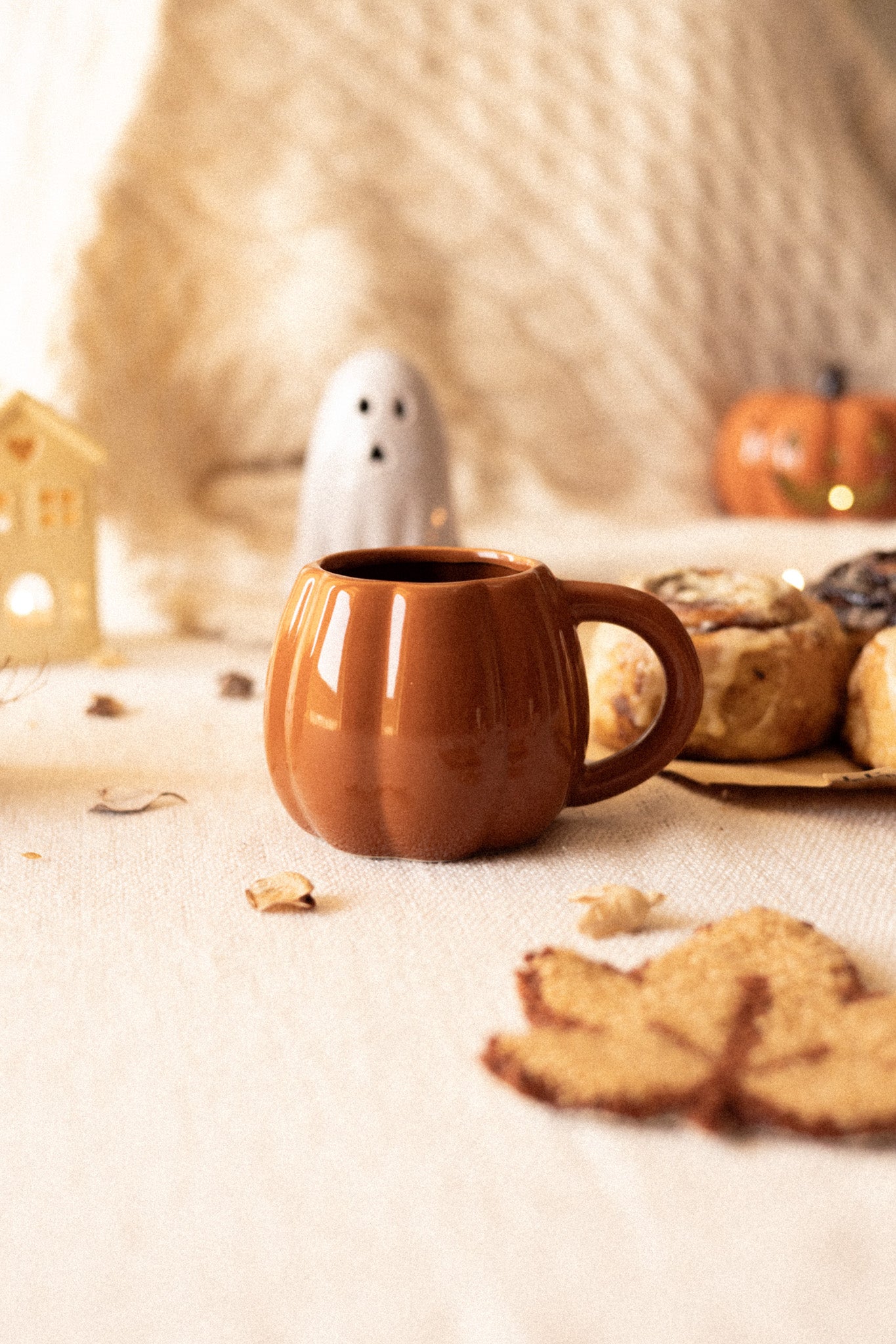 Brown Pumpkin Mug
