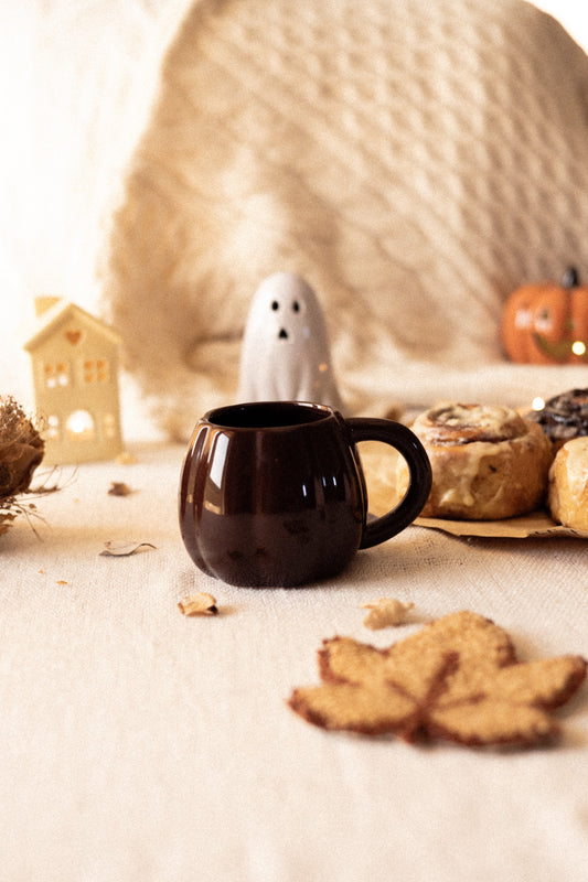 Brown Pumpkin Mug