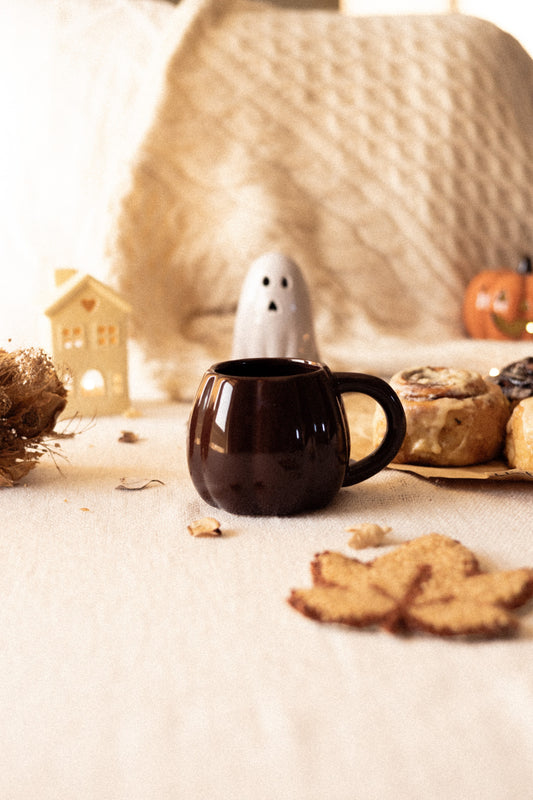 Brown Pumpkin Mug