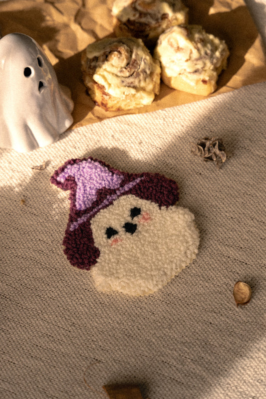 Purple Ghost Coaster