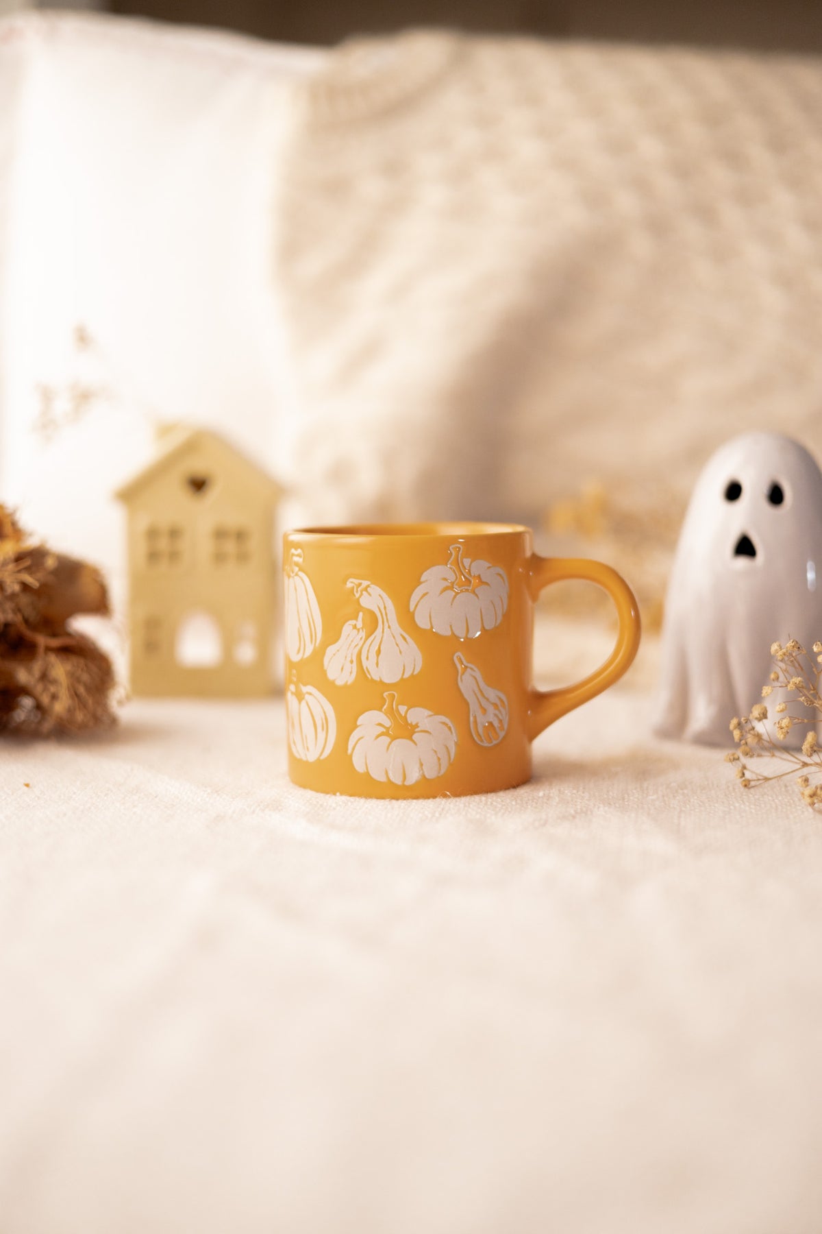 Cozy pumpkins  Mug