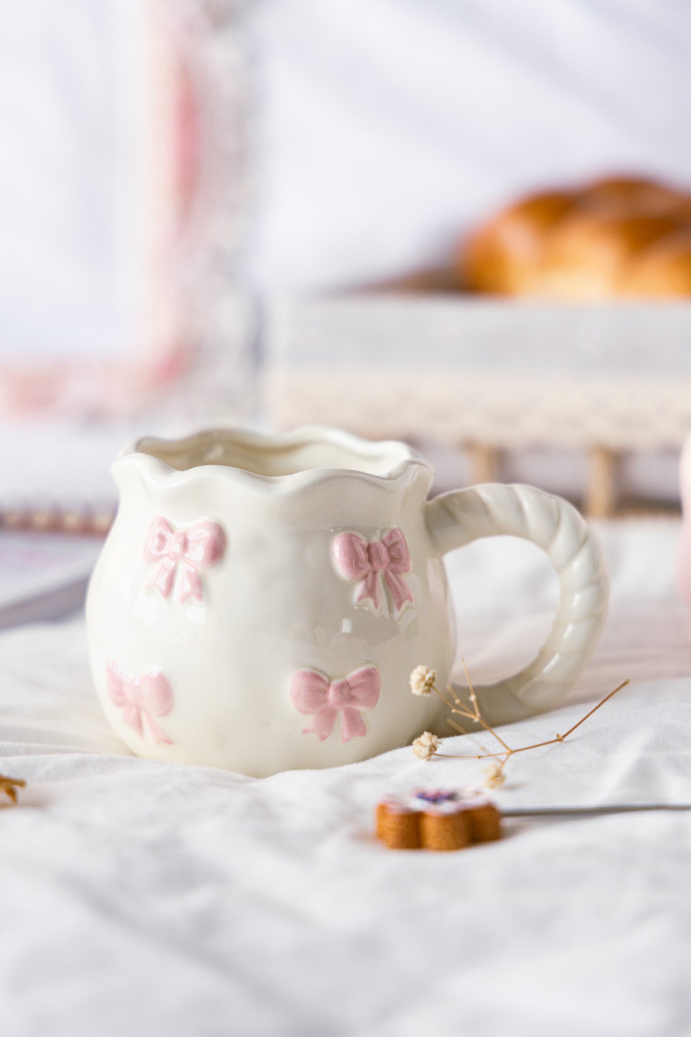 Pink Bow Mug